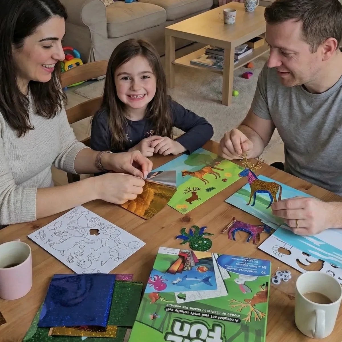 Foil Fun: Animal World | Mess-Free Creative Set | for Kids 4+