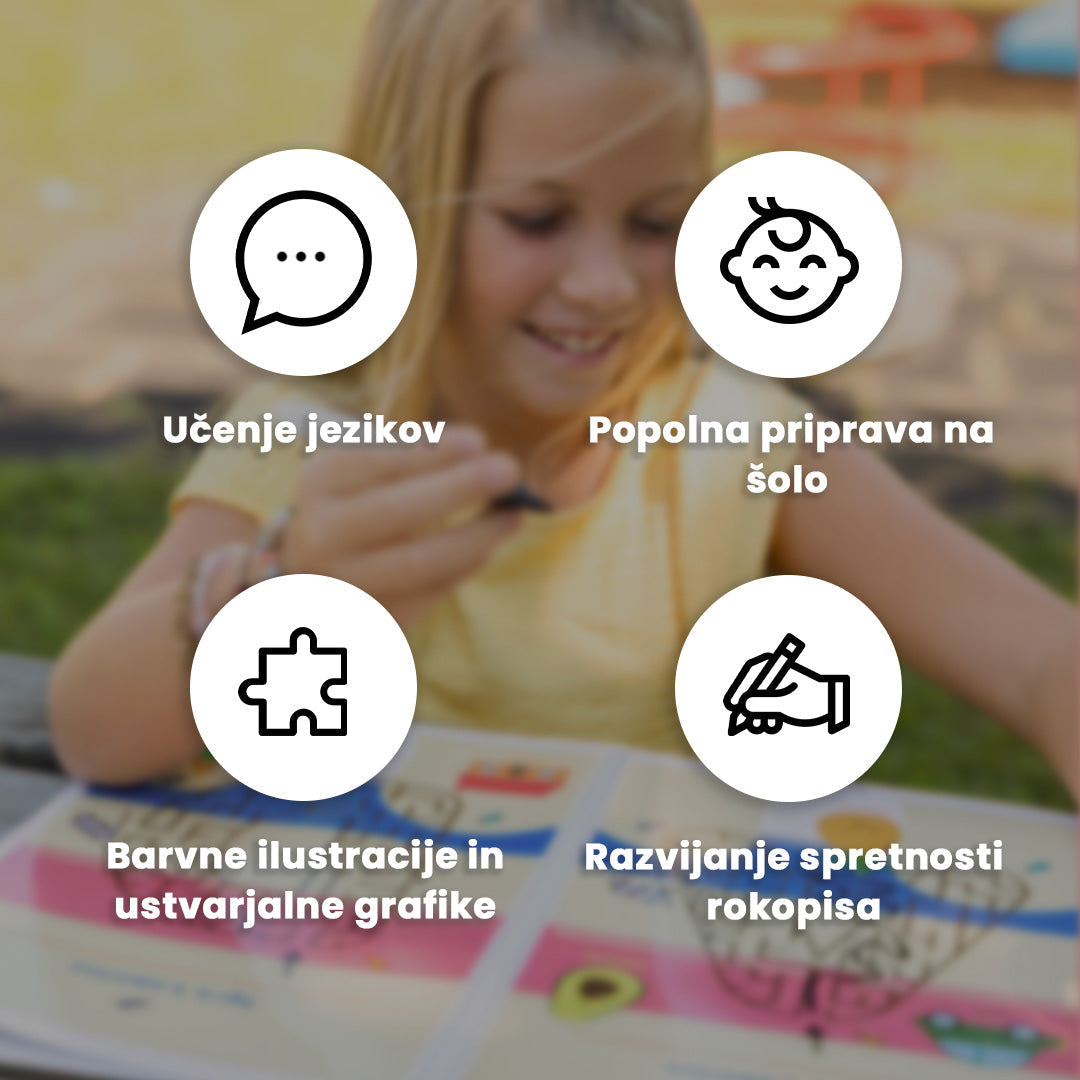 Delovni zvezek slovenska abeceda