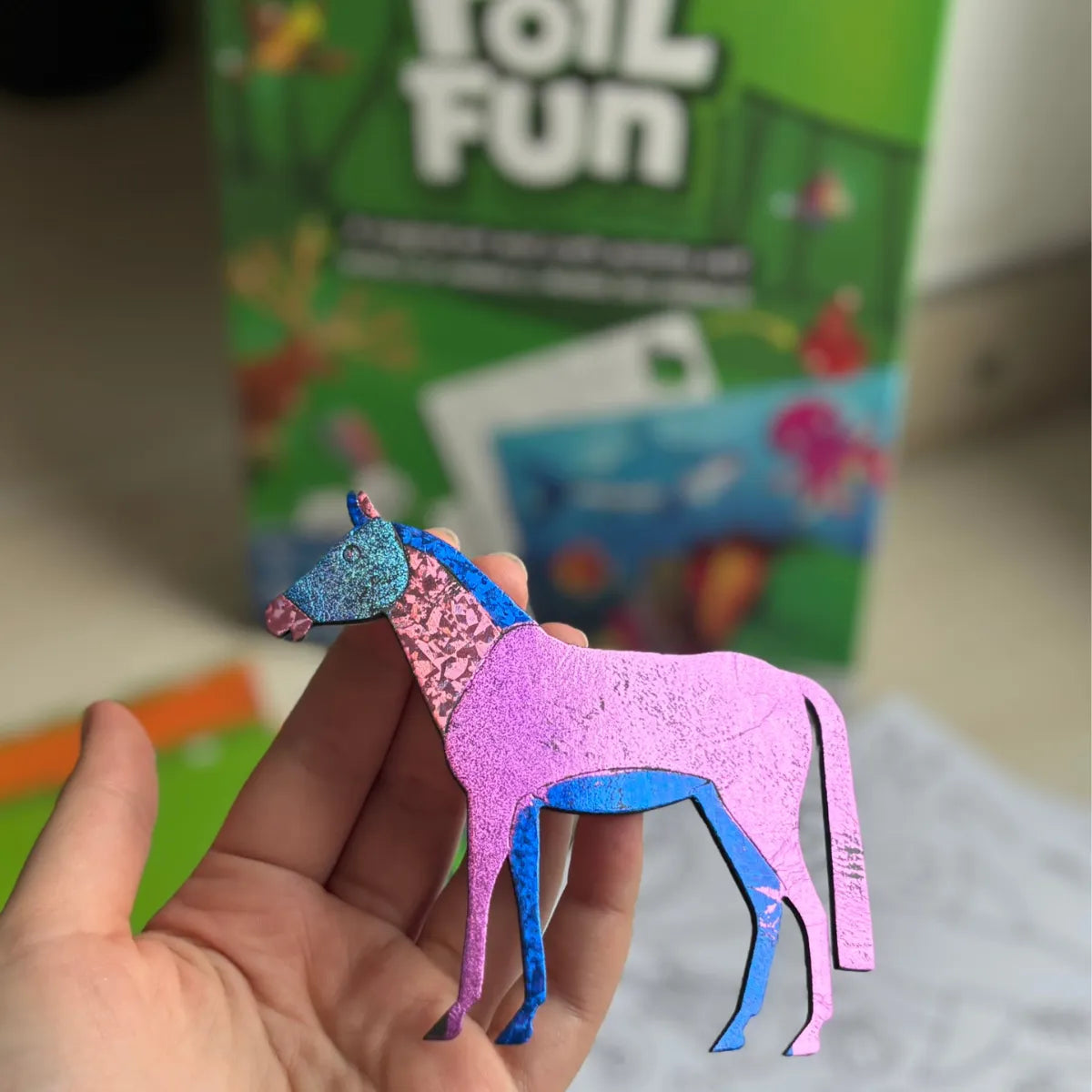 Foil Fun: Animal World | Mess-Free Creative Set | for Kids 4+