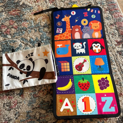 Sensory Tummy Time Toy with Squeaker | 0–12 months