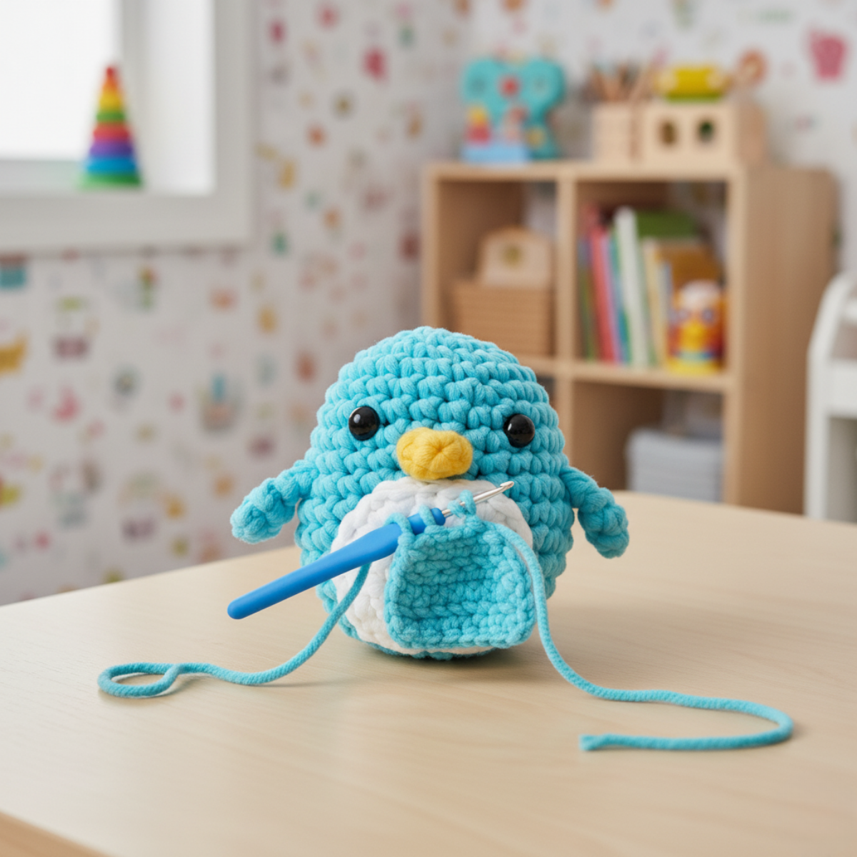 Beginner Crochet Kit | Penguin Oli | Ages 10+