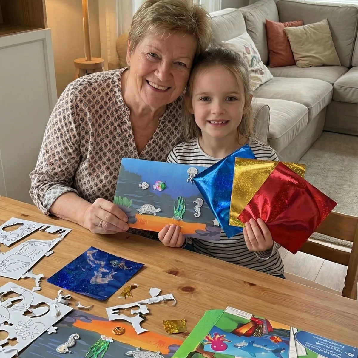 Foil Fun: Animal World | Mess-Free Creative Set | for Kids 4+