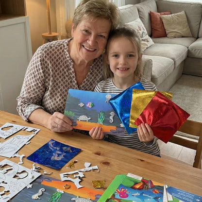 Foil Fun: Animal World | Mess-Free Creative Set | for Kids 4+