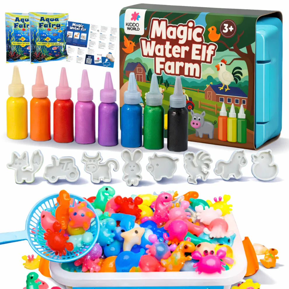 Magical Water Elves | Farm | 4, 8, or 12 Colors | For Kids 3+