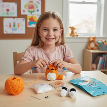 The Loopies 2+1 – Crochet Kit | 3 Adorable Characters | For children 10+