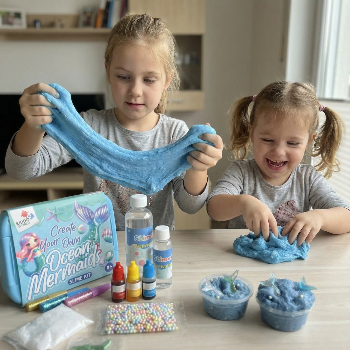 Ocean Mermaids Slime Kit | Sensory STEM Play | Ages 4+