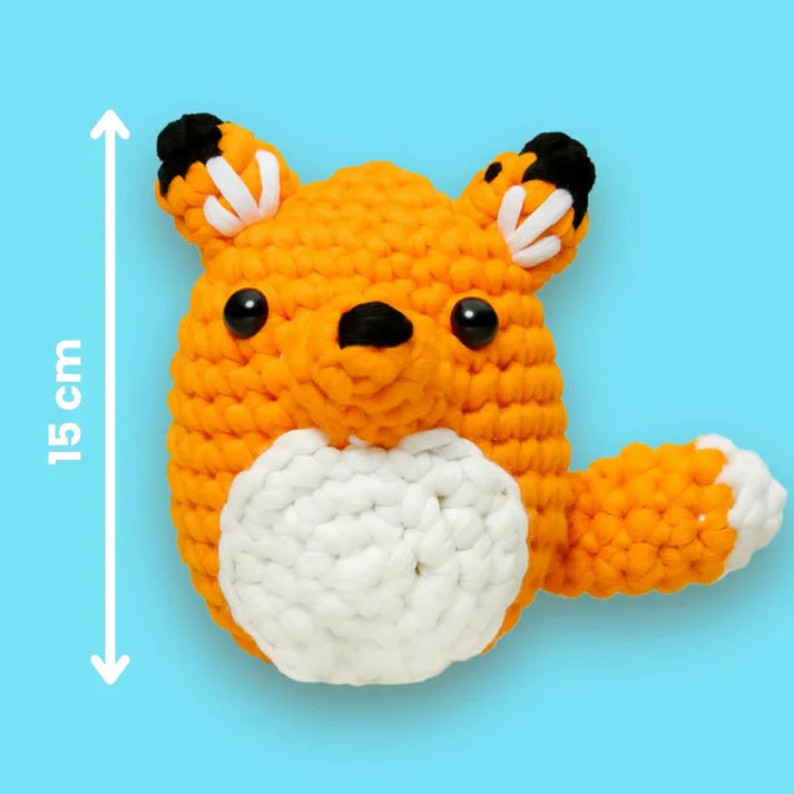 Beginner Crochet Kit | Fox Sofia | Ages 10+