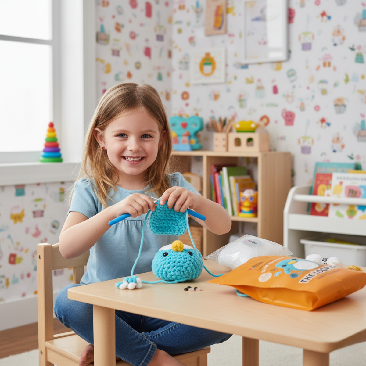 Beginner Crochet Kit | Penguin Oli | Ages 10+