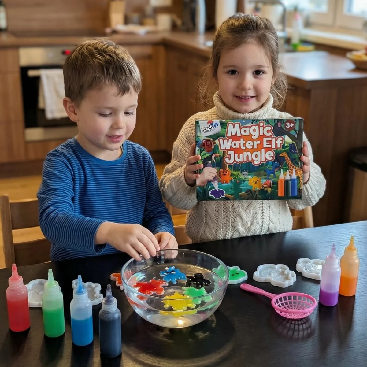 Magical Water Elf | Jungle | 4, 8 or 12 Colors | for Children 3+