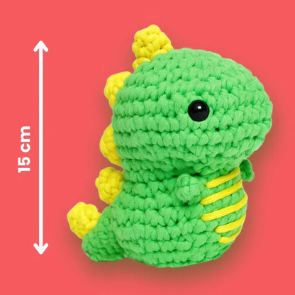 Beginner Crochet Kit | Dinosaur Oscar | Ages 10+
