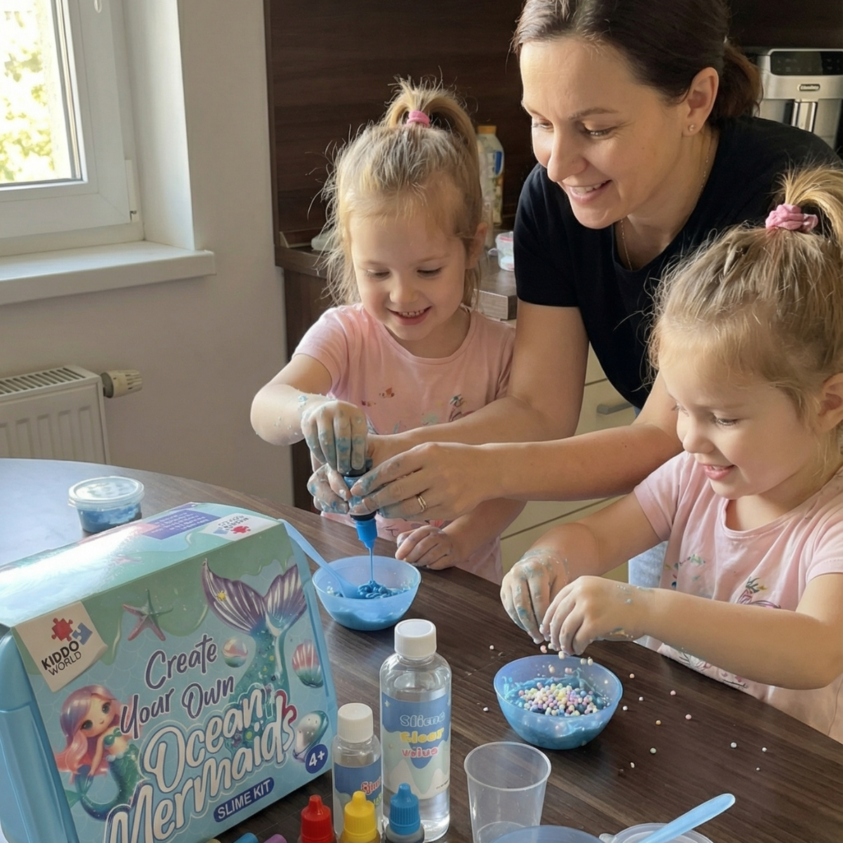 Ocean Mermaids Slime Kit | Sensory STEM Play | Ages 4+