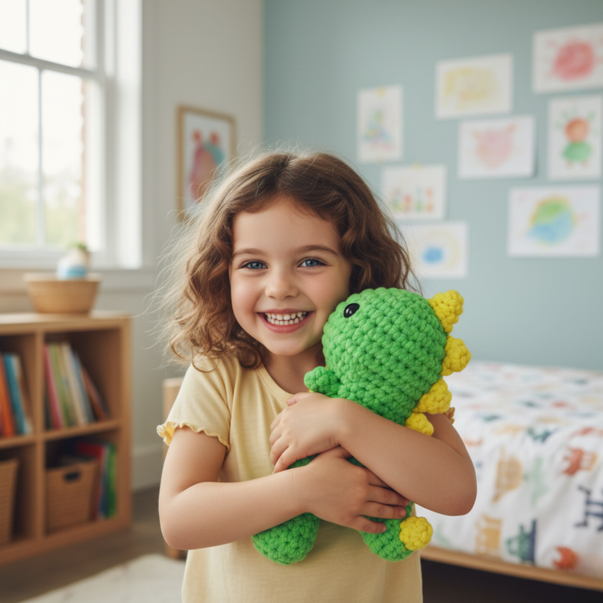 Beginner Crochet Kit | Dinosaur Oscar | Ages 10+
