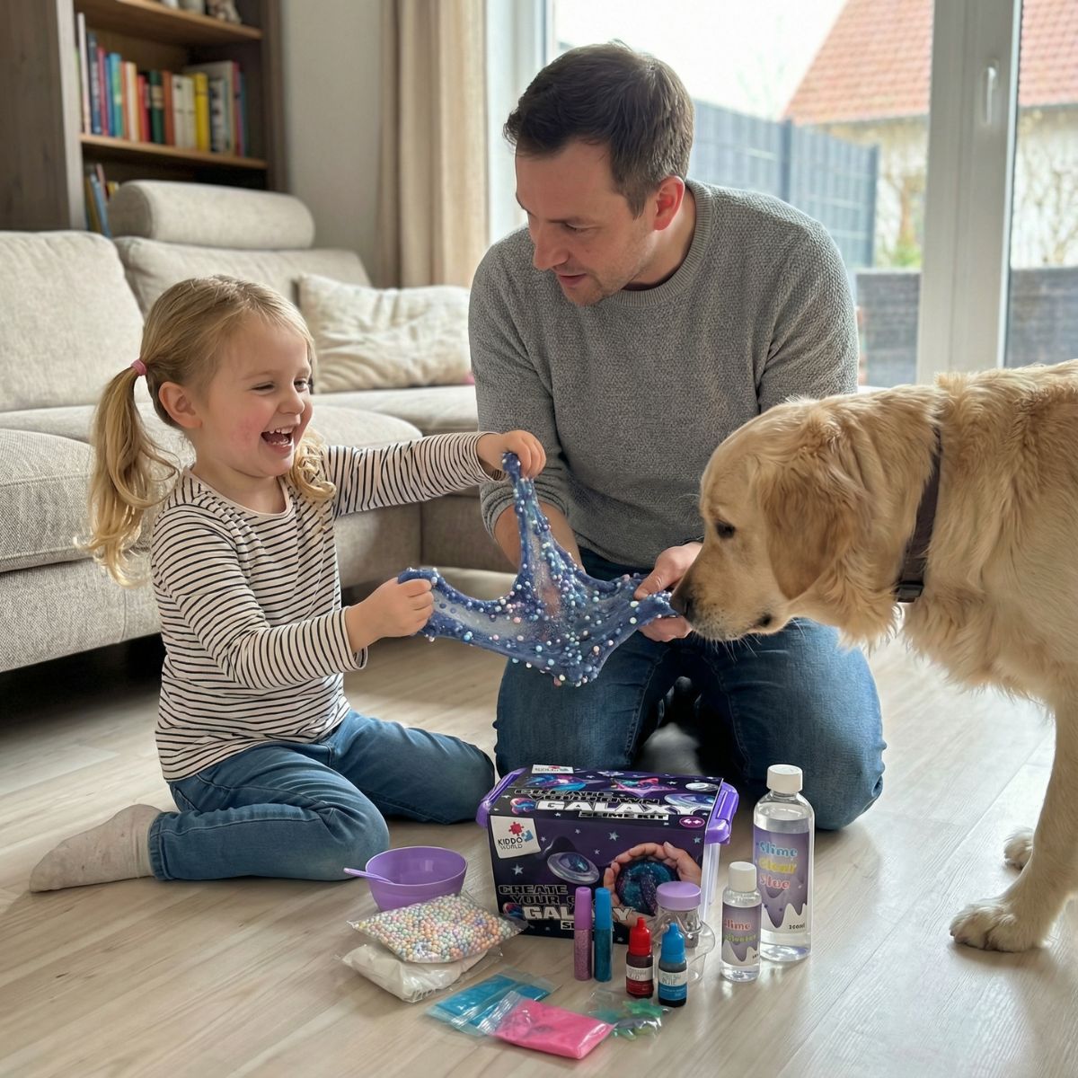 Galaxy Slime Kit | Sensory STEM Play | Ages 4+