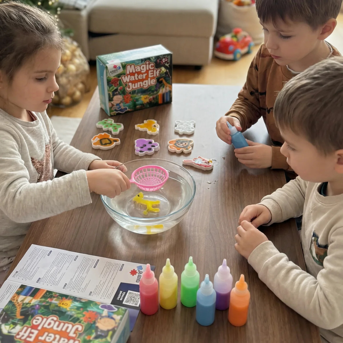 Magical Water Elf | Jungle | 4, 8 or 12 Colors | for Children 3+