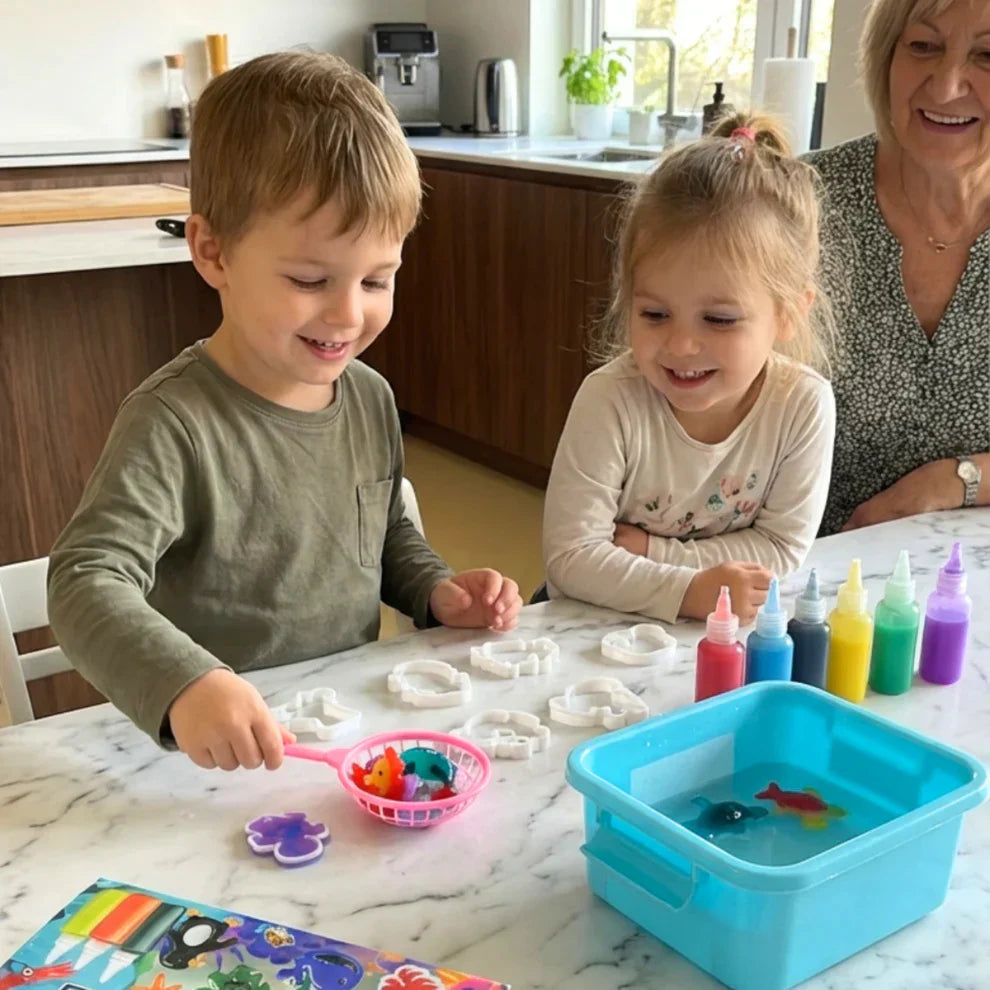 Magic Water Elf | Underwater World | 4, 8, or 12 Colors | For Kids 3+