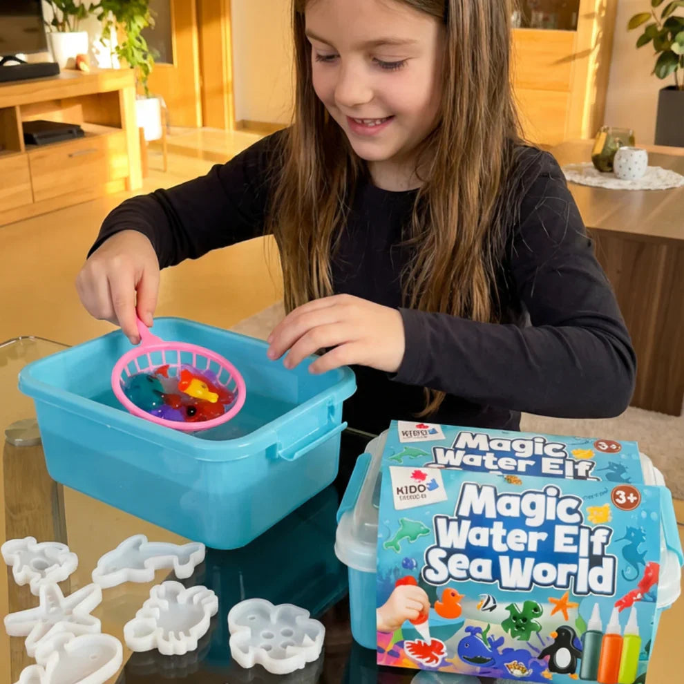 Magic Water Elf | Underwater World | 4, 8, or 12 Colors | For Kids 3+