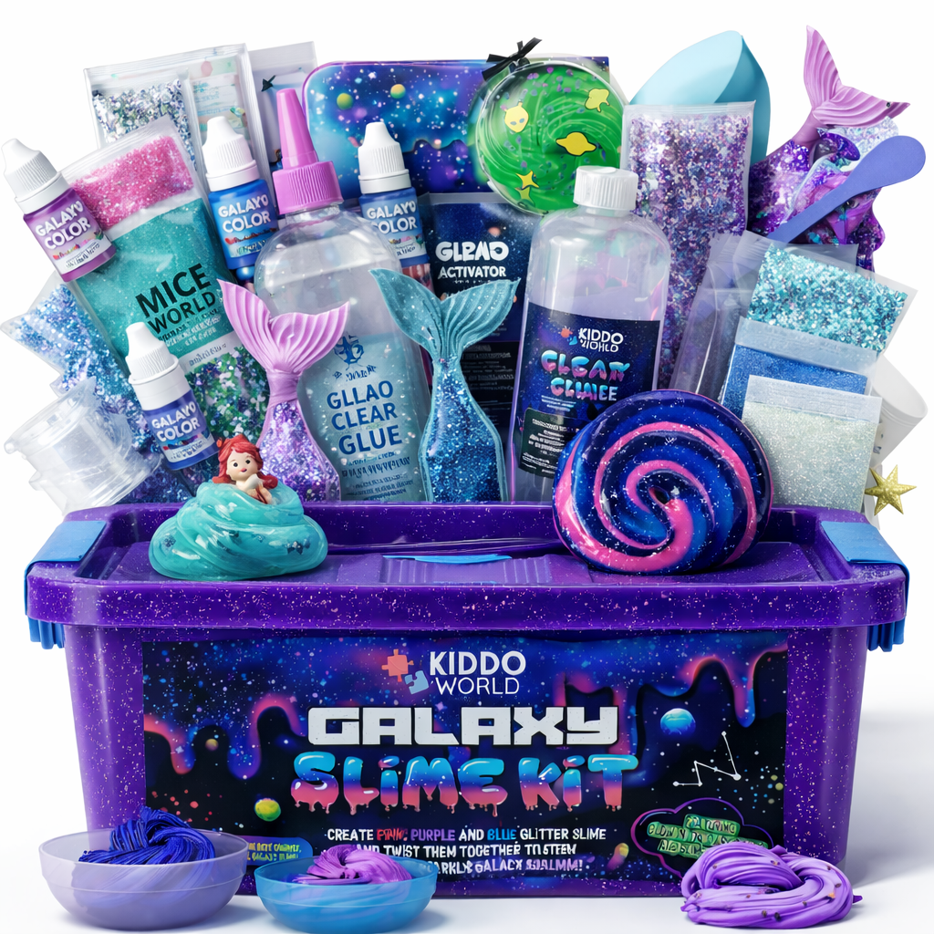 Galaxy Slime Kit | Sensory STEM Play | Ages 4+
