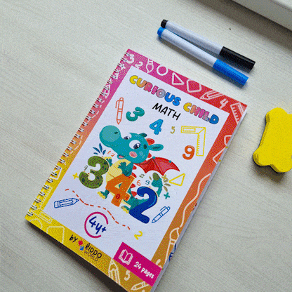 Curious Child Math Workbook (4+ years)
