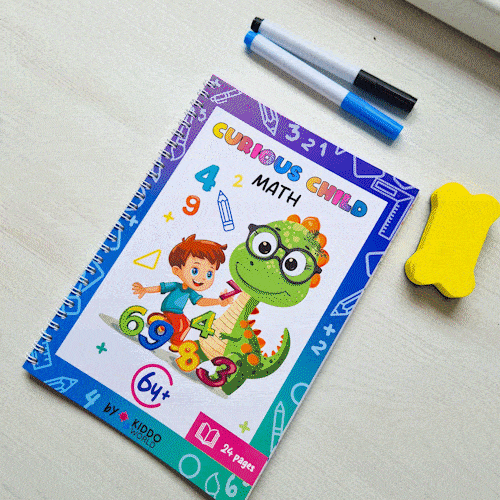 Curious Child Math Workbook (6+ years)