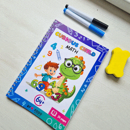 Curious Child Math Workbook (6+ years)