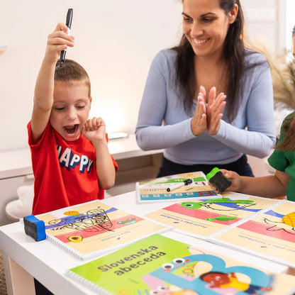 Delovni zvezek slovenska abeceda