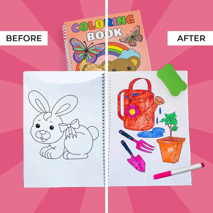 Girls Coloring book